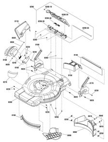 Deck Group, Rear Wheel Drive, Non-E/S (7501606a) Diagram and Parts List for 7800825-JS38 2012 Briggs and Stratton Lawn Mower